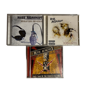 Rise Against 3 CDs Album Lot Revolution Siren Song The sufferer Rock